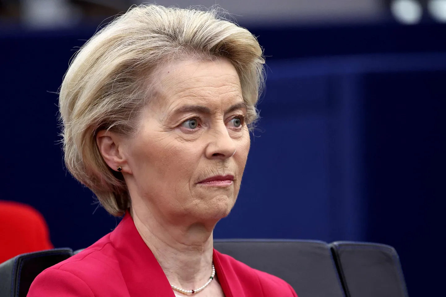 Euroopa Komisjoni president Ursula von der Leyen teisipäeval Euroopa Parlamendis.