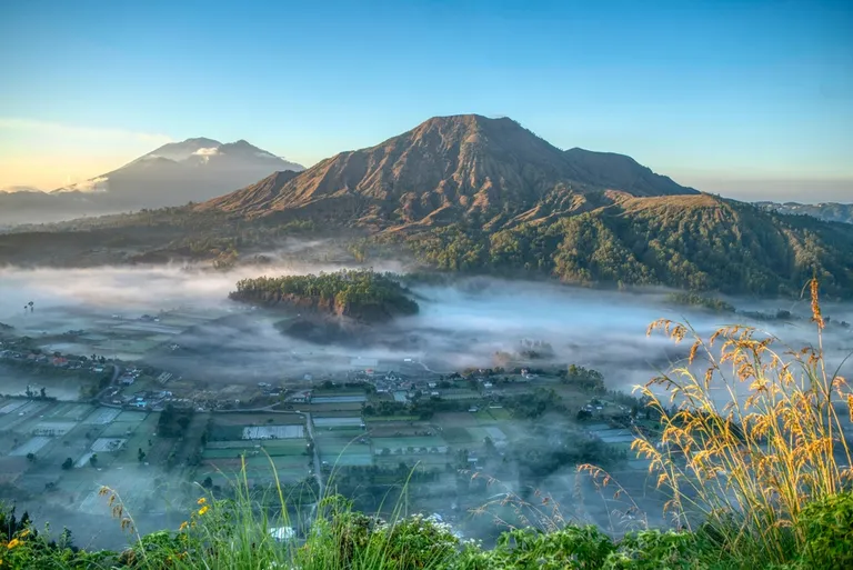 Vulkaan Batur.