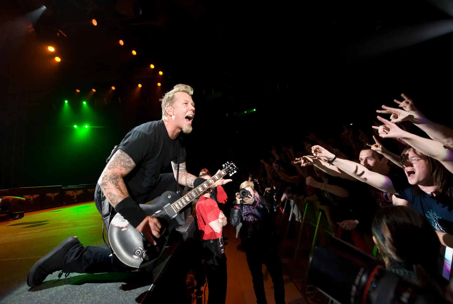 Metallica kontsert Saku suurhallis.