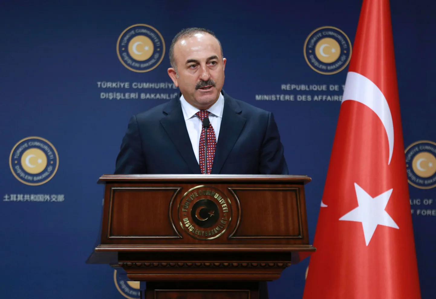 Türgi välisminister Mevlüt Çavuşoğlu.