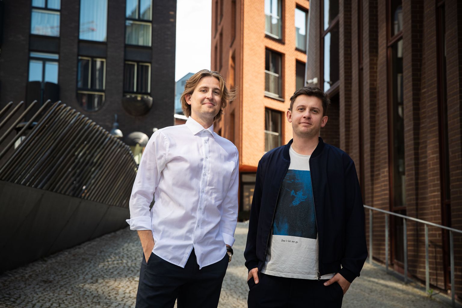 Fundvesti asutajad Sander Siim Vaher (paremal) ja Rasmus Klaassen (vasakul)