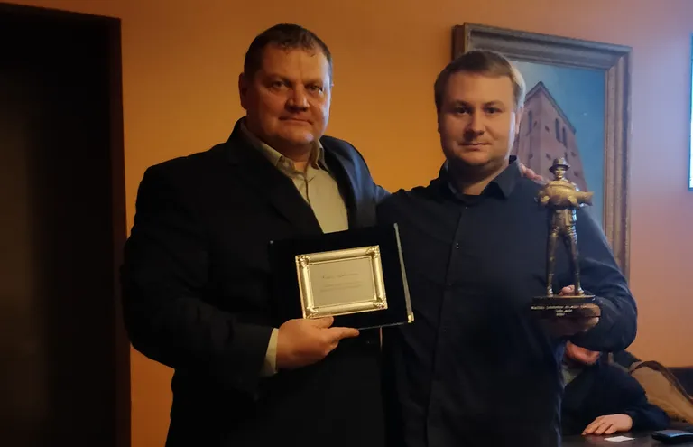 Kaido Leesmann ja Alexander Andrusenko.
