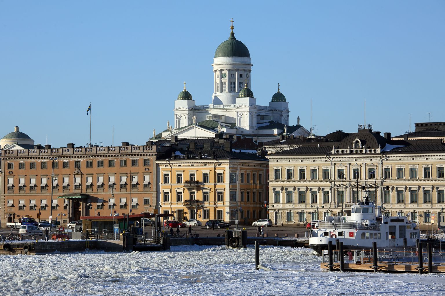 Вид на Хельсинки. Снимок иллюстративный.