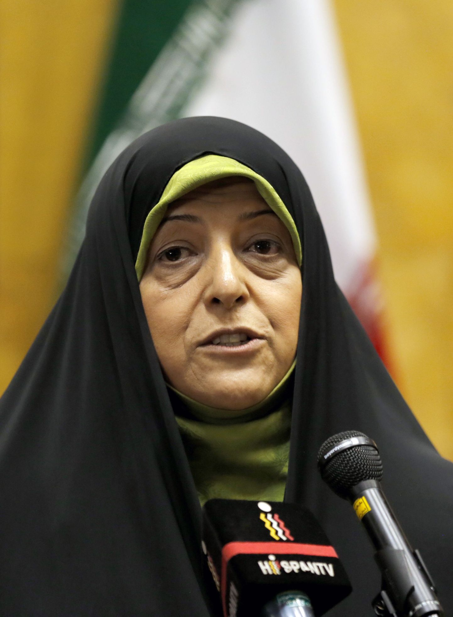 Iraani asepresident Masoumeh Ebtekar