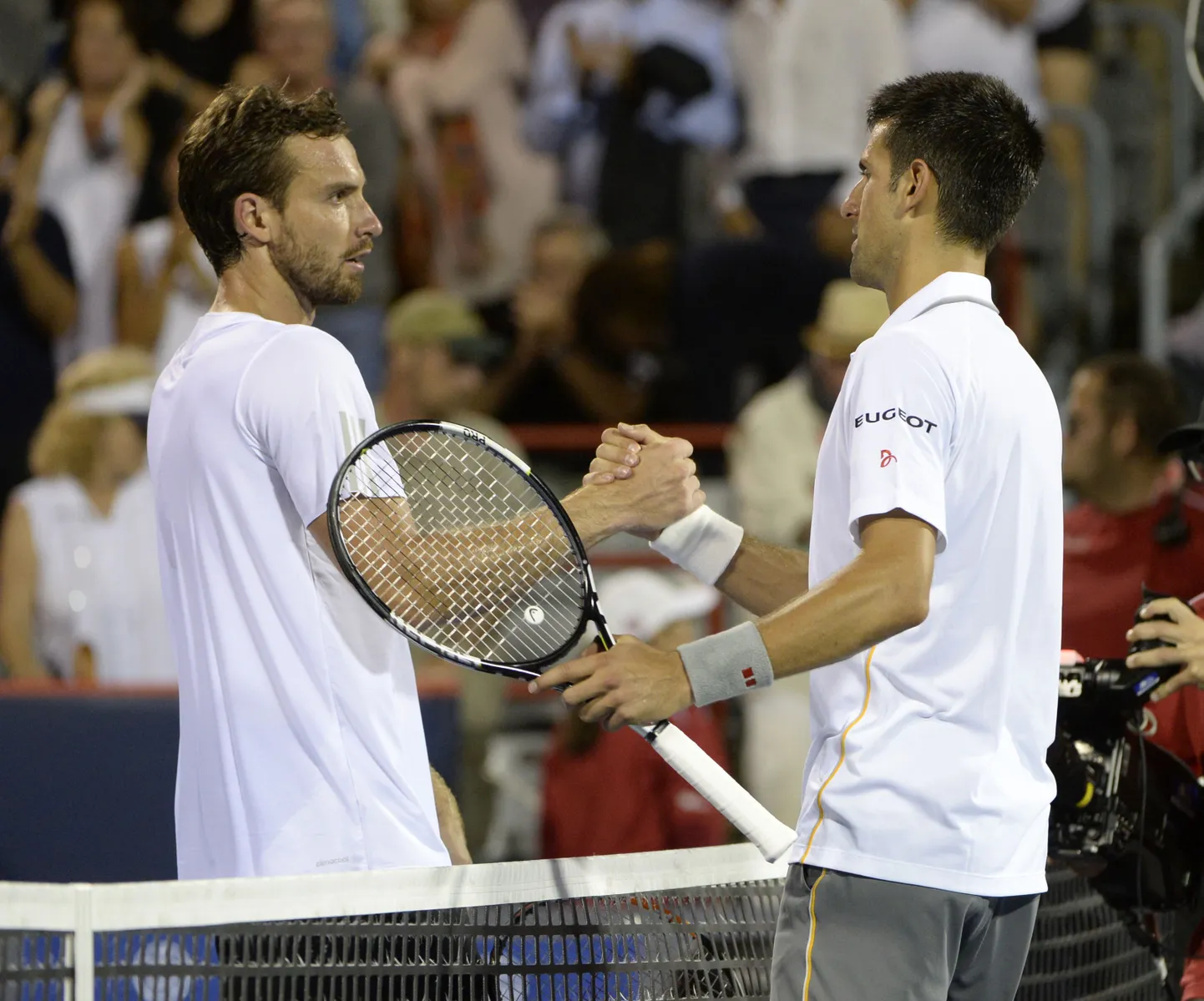 Ernests Gulbis ja Novak Djokovic