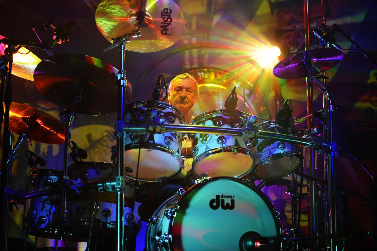 Nick Mason’s Saucerful Of Secrets tänavu aprillis Royal Albert Hallis Londonis. FOTO: Martin Harris/capital Pictures