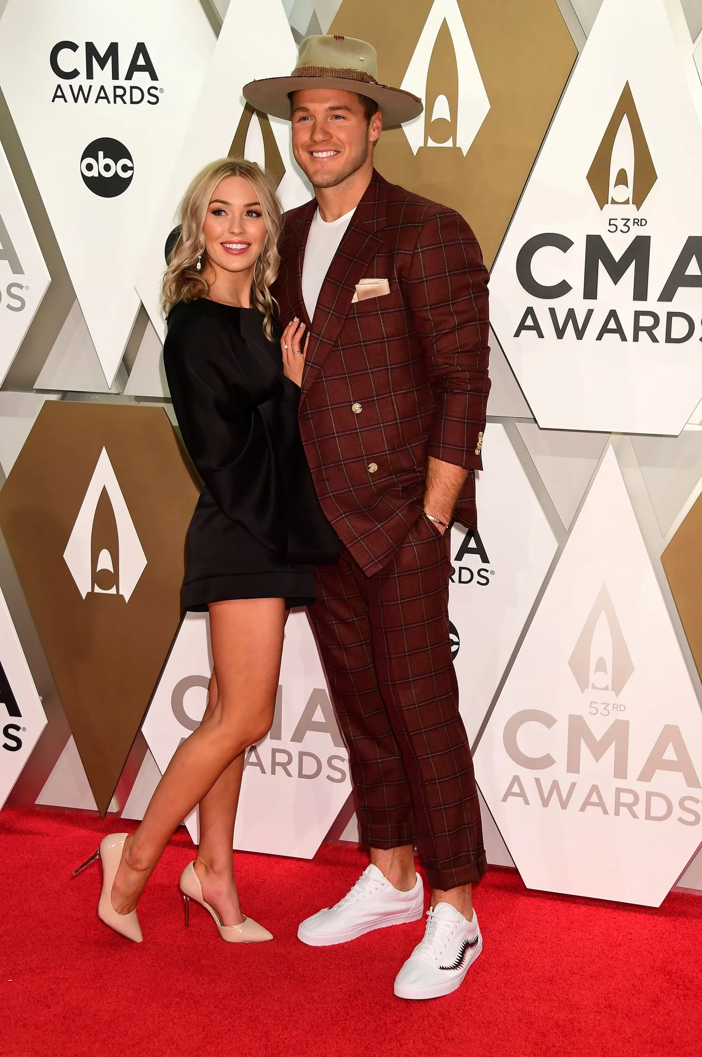 Unelmate poissmees Colton Underwood ja 23. hooaja võitja Cassie Randolph.