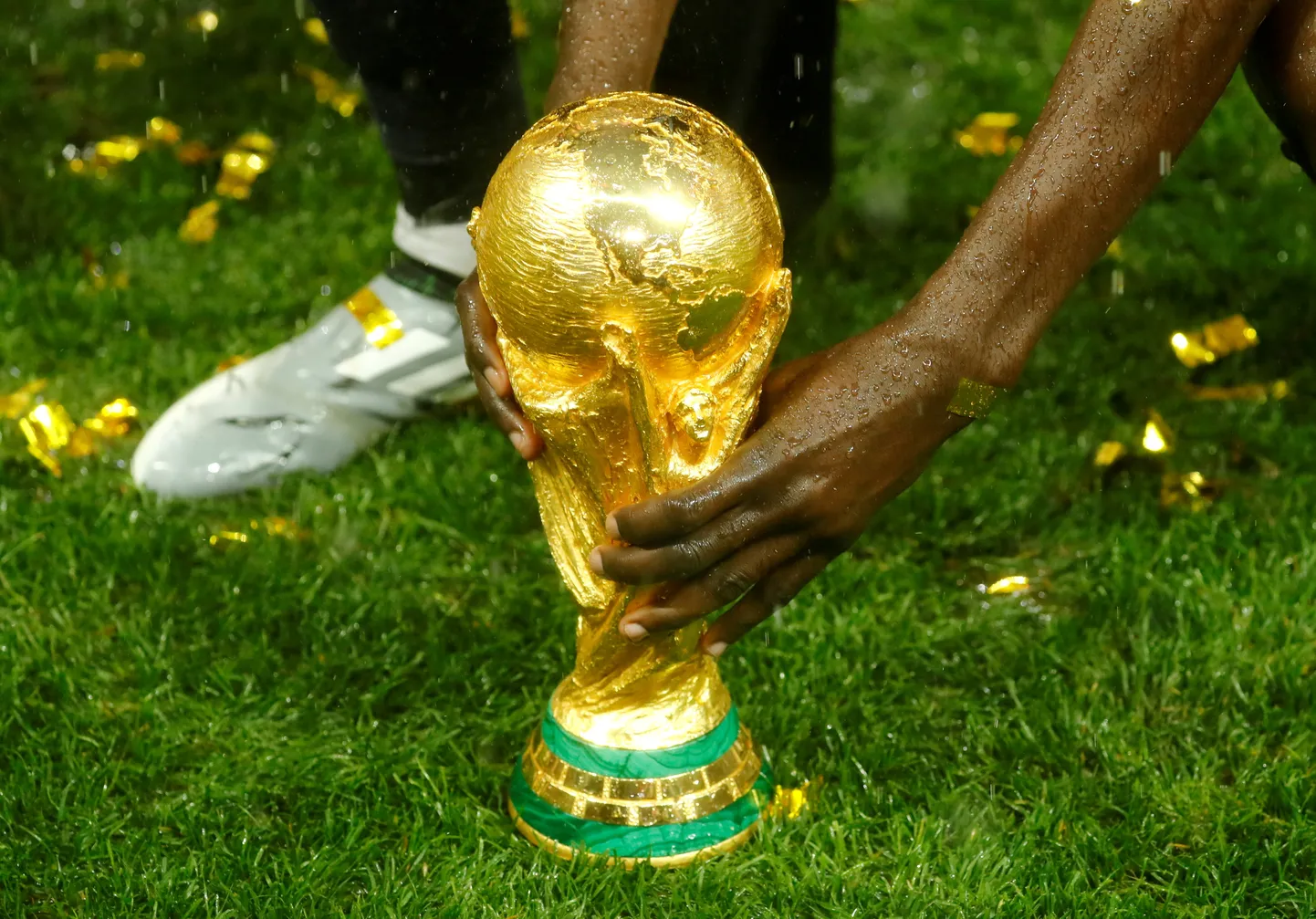 FIFA Pasaules kausa galvenā trofeja.