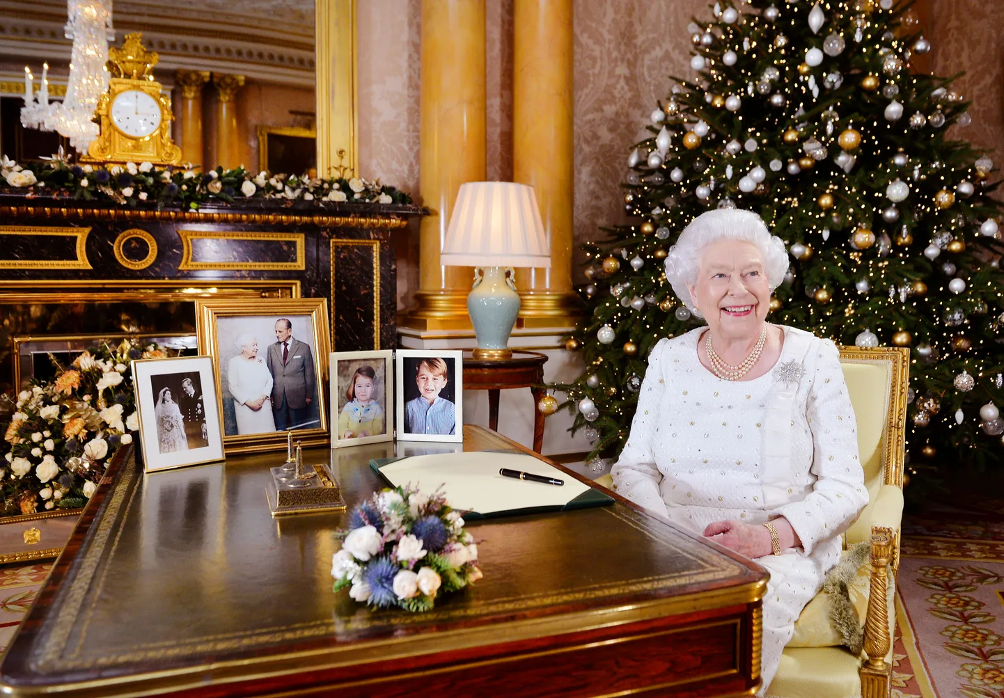 Kuninganna Elizabeth II 24. detsembril 2017.