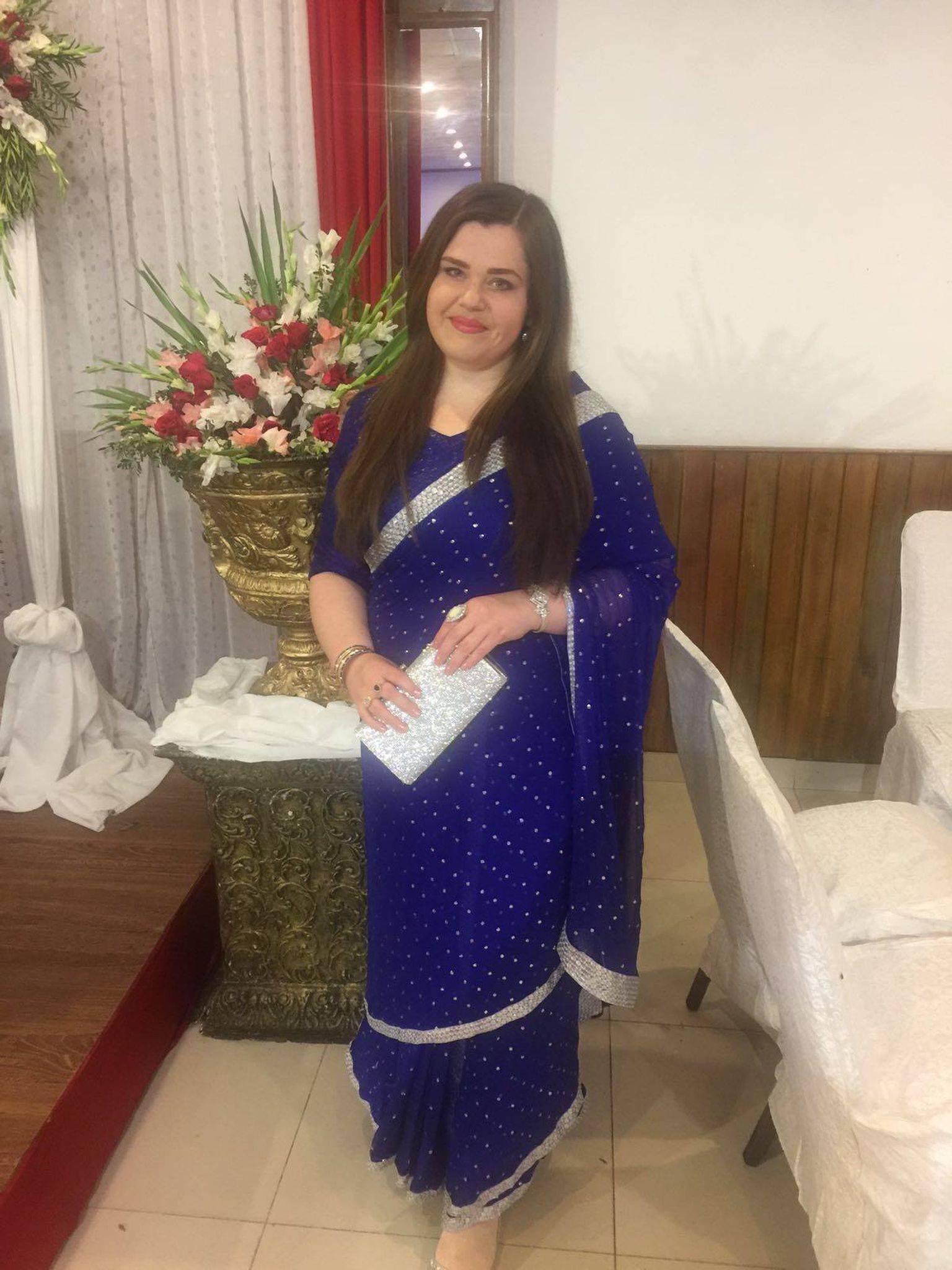 Eestlanna Minni Ansip Pakistanis, abikaasa nõbu pulmas