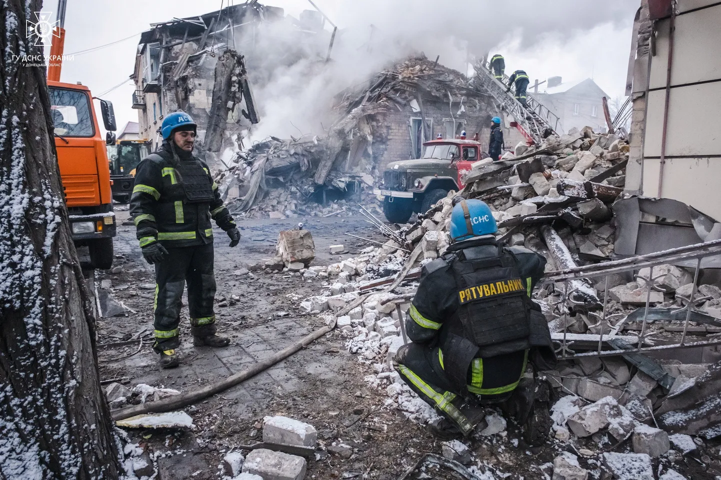 Обстрел Украины