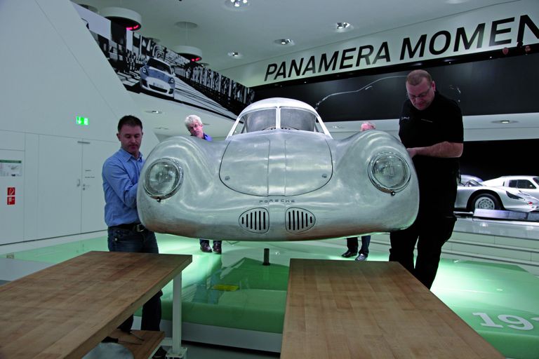 Porsche Type 64 virsbūve Porsche muzejā