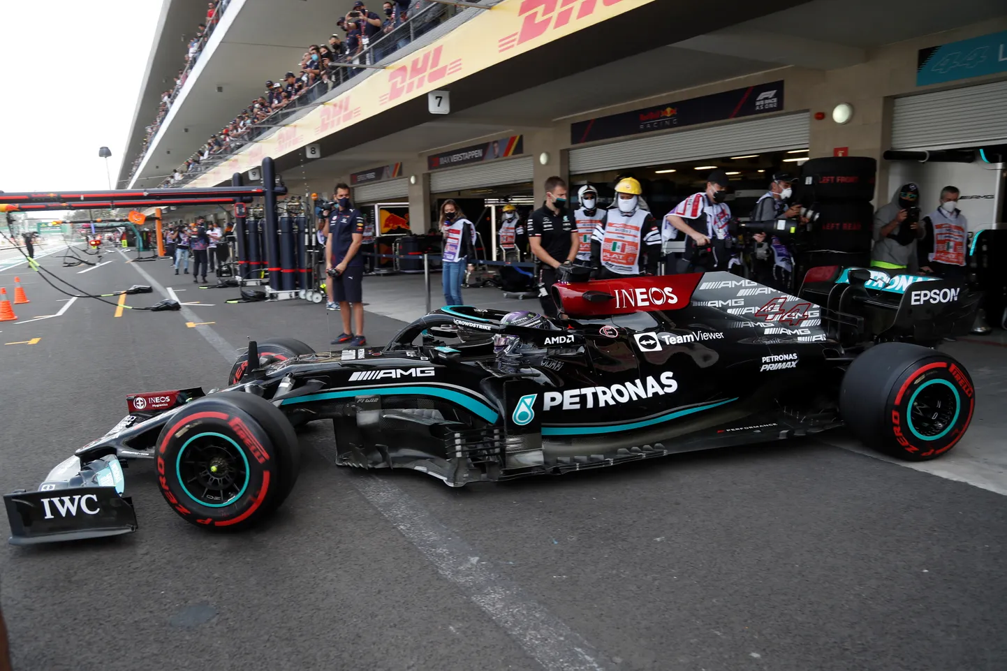 Lewis Hamilton.
