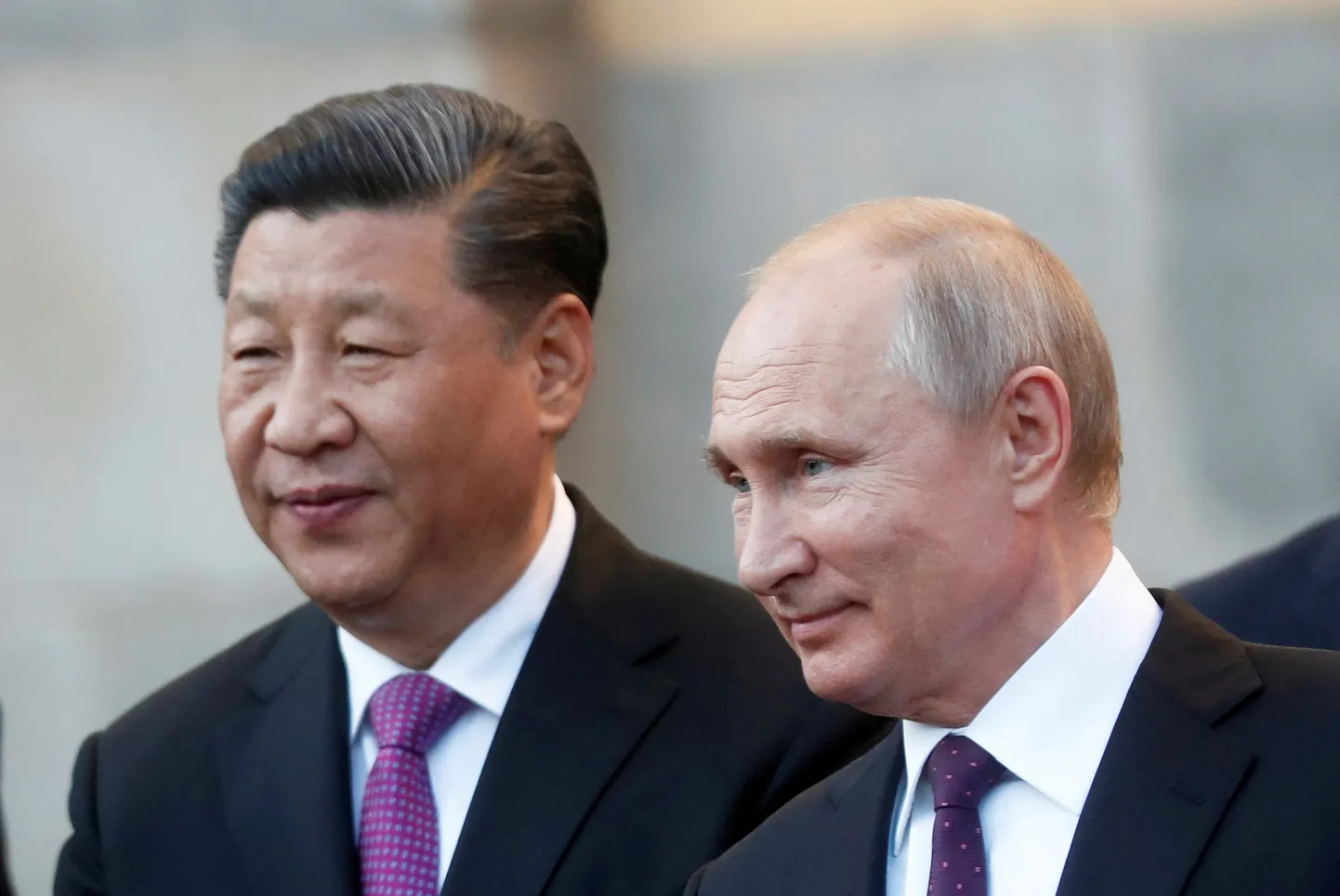 Hiina president Xi Jinping ja Vene diktaator Vladimir Putin.