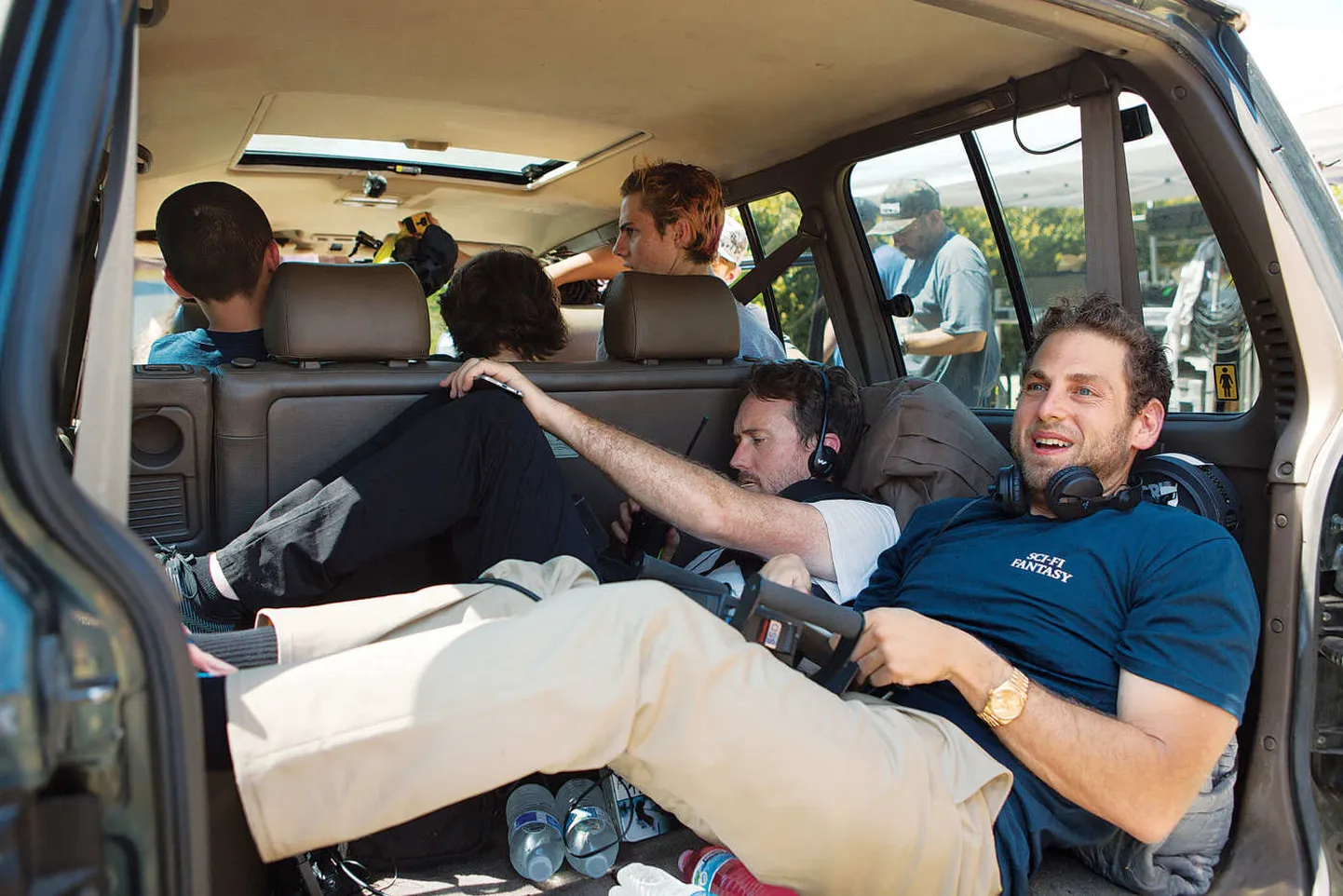 Jonah Hill filmi «Mid90s» võttel