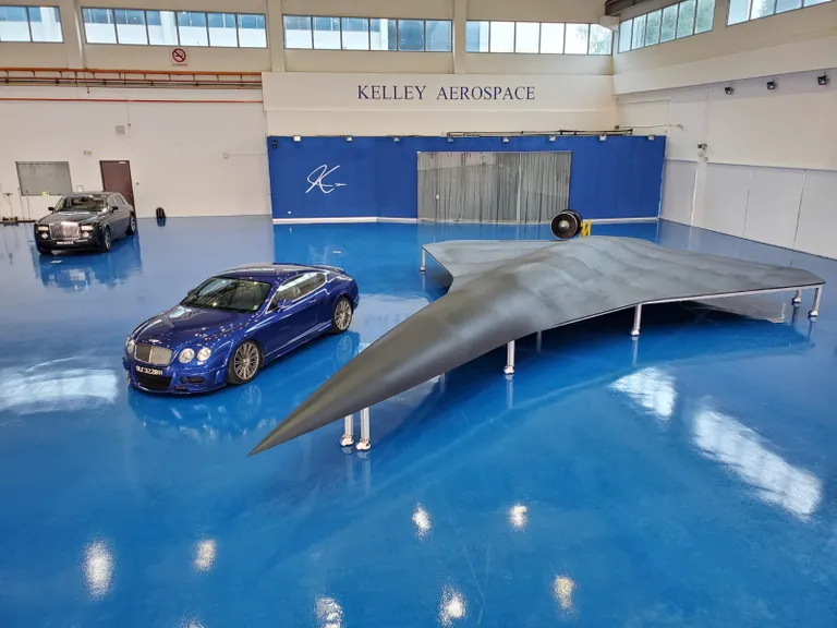 Kelley lahingudroon on Bentley luksusautost kaks korda pikem.