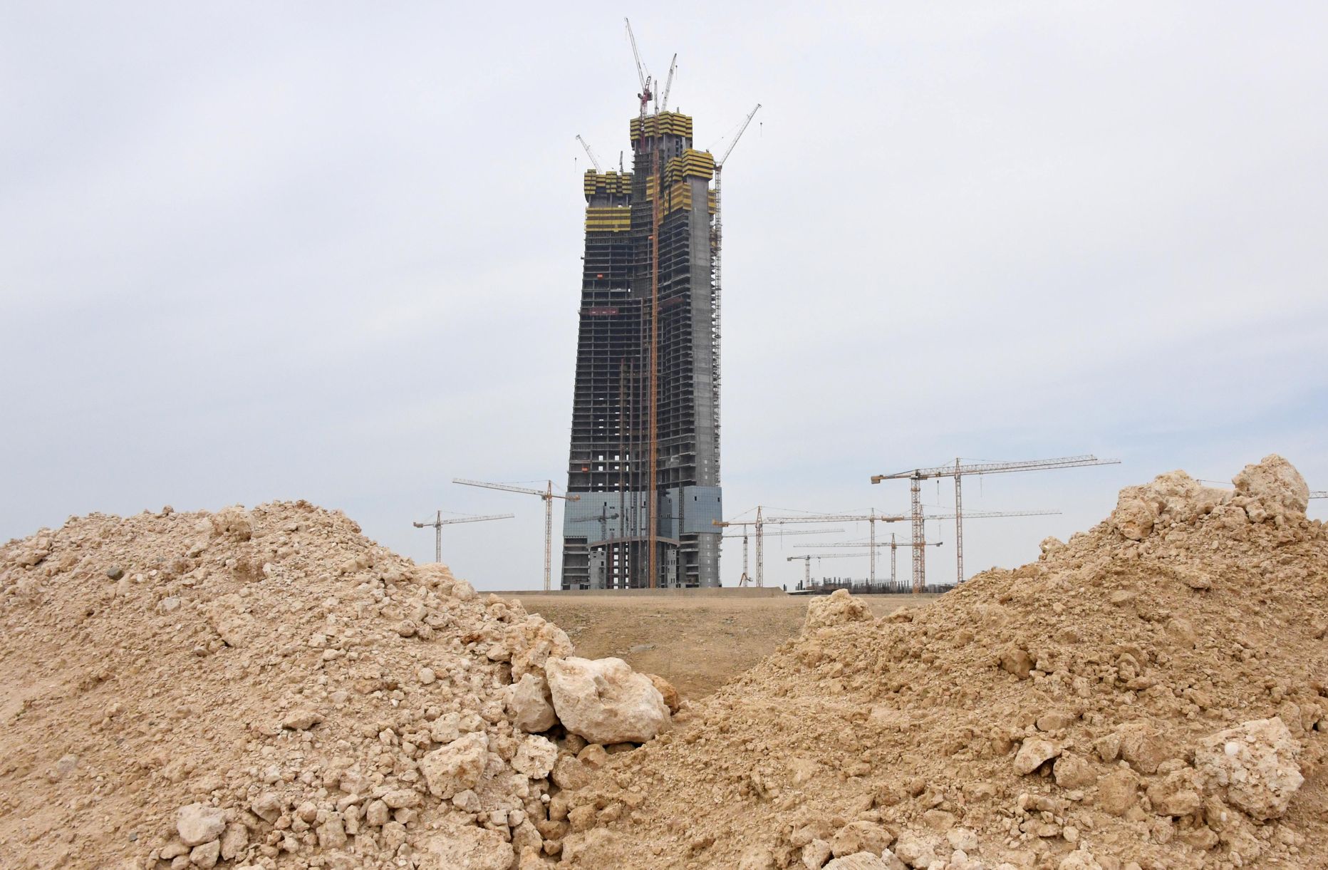 Selline näeb Jeddah Tower välja praegu.