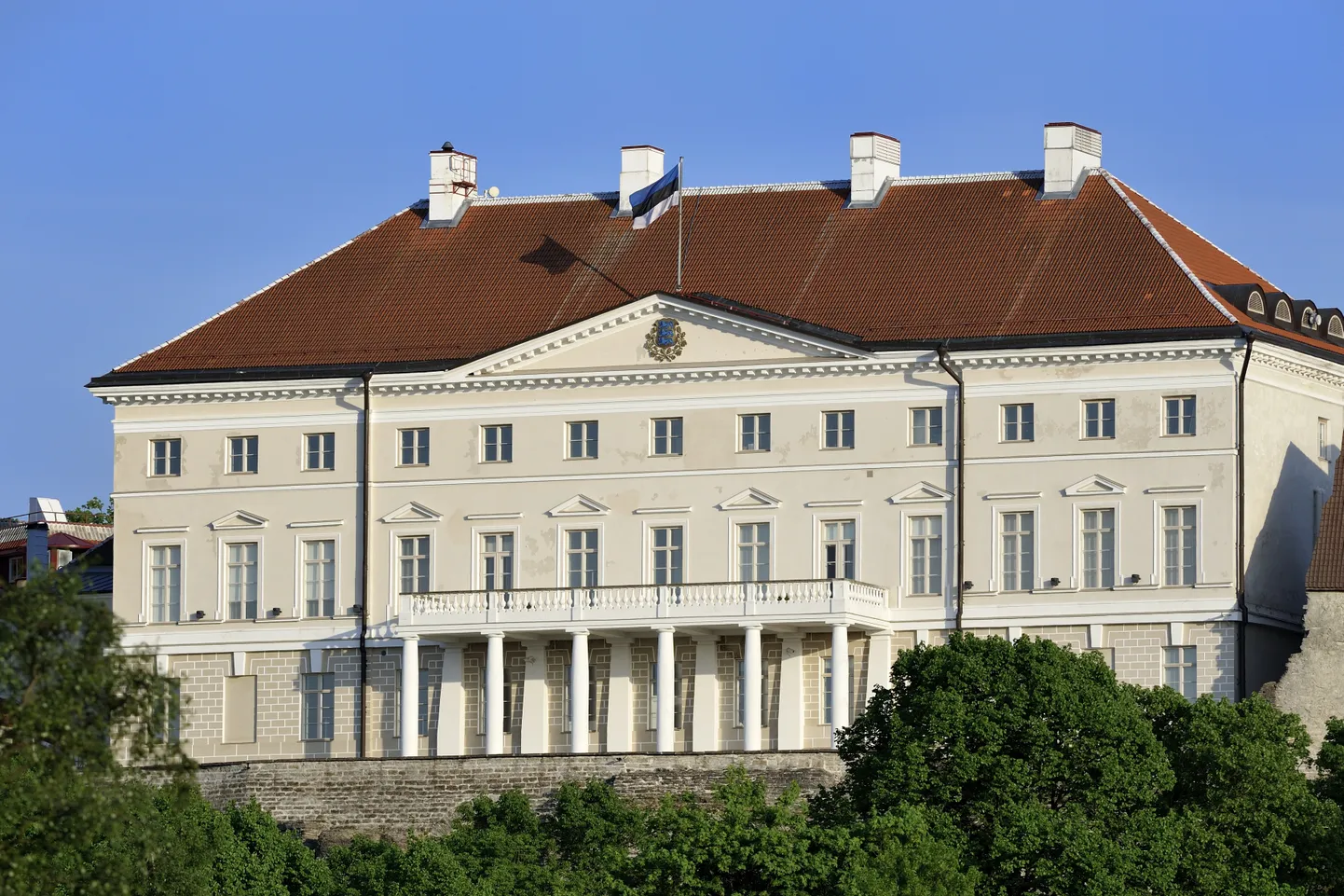 Дом Стенбока, резиденция правительства Эстонской Республики.