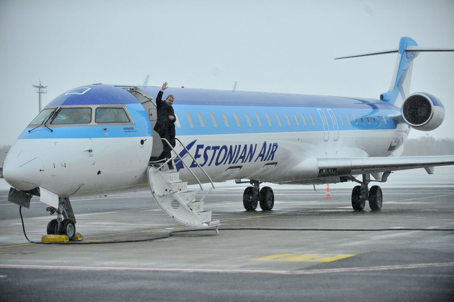 Estonian Airi uus Bombardier.