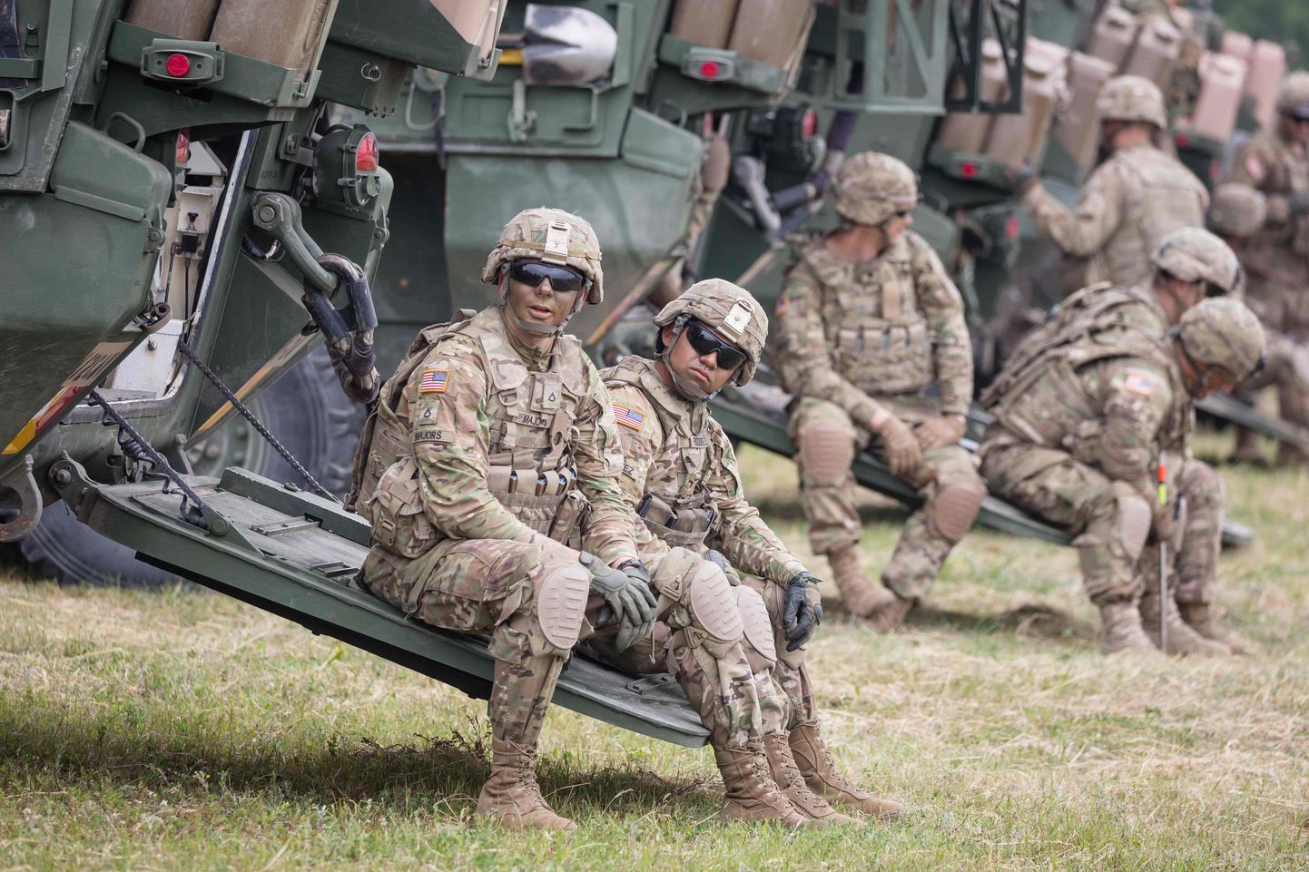 USA sõdurid Poolas NATO õppustel Saber Strike 16. juuni 2017.