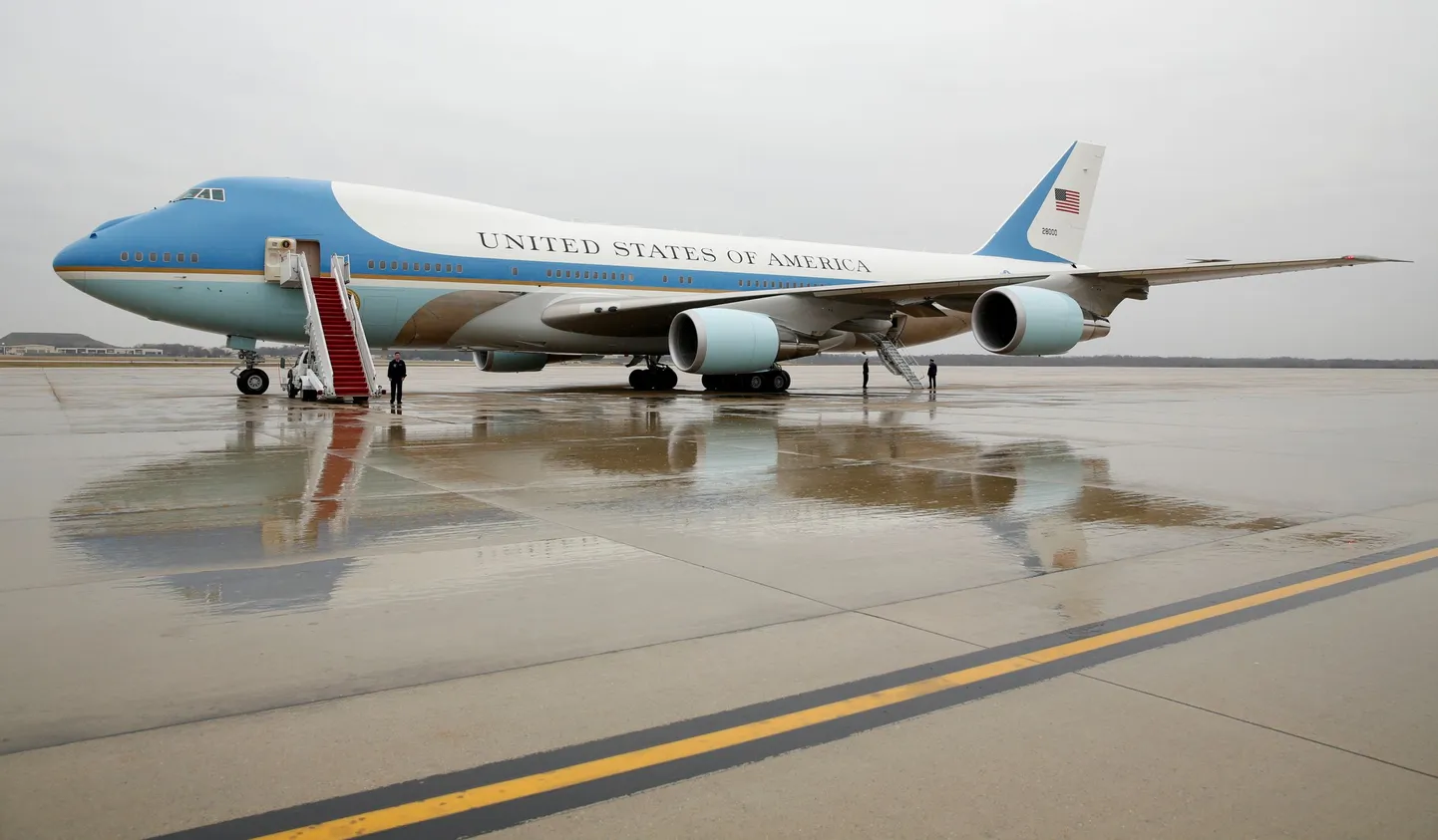 Самолет президента США. Иллюстративное фото.