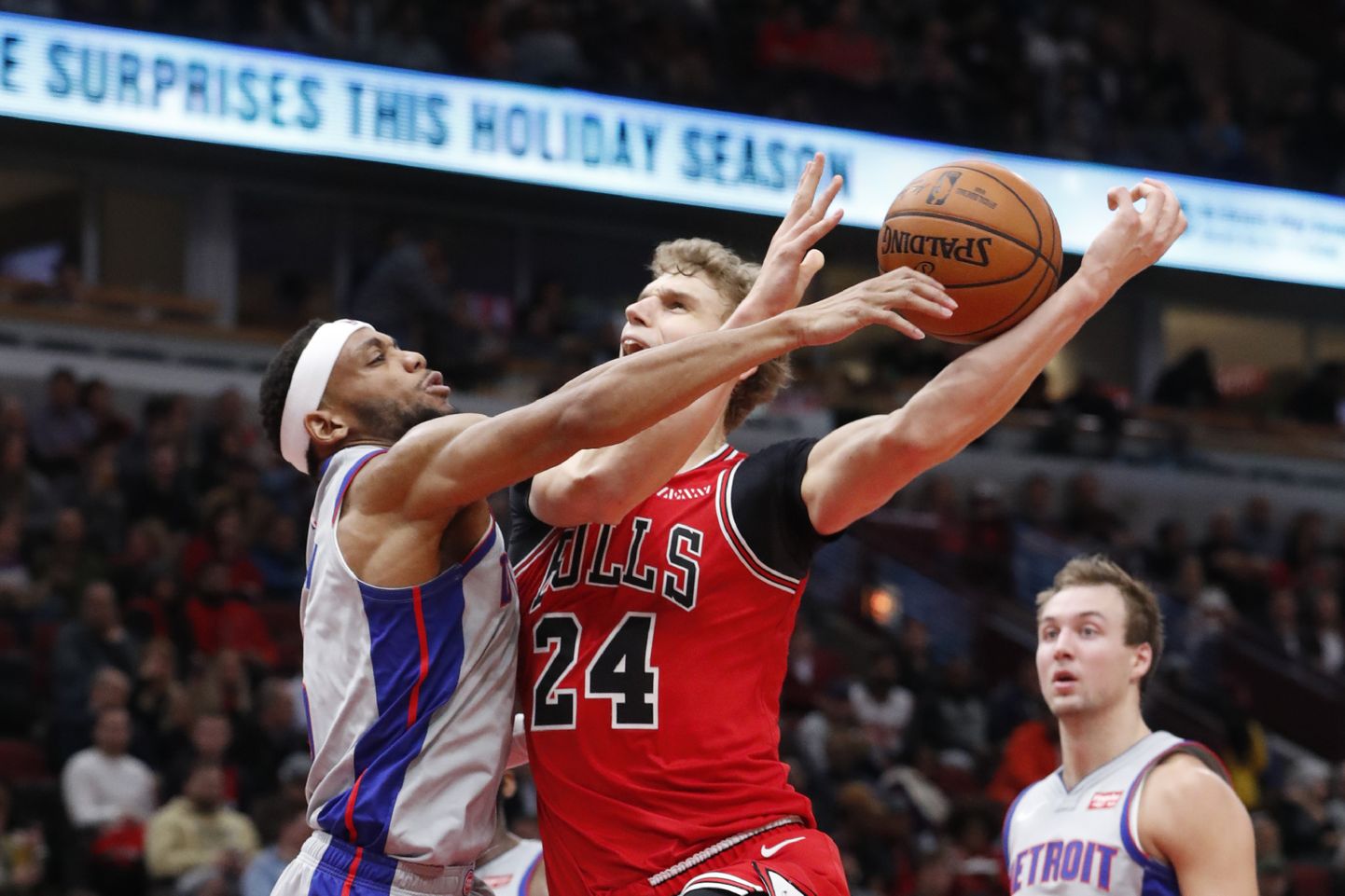 NBA korvpalliklubi Chicago Bullsi mängija Lauri Markkanen on skooritegemisega tõsises hädas