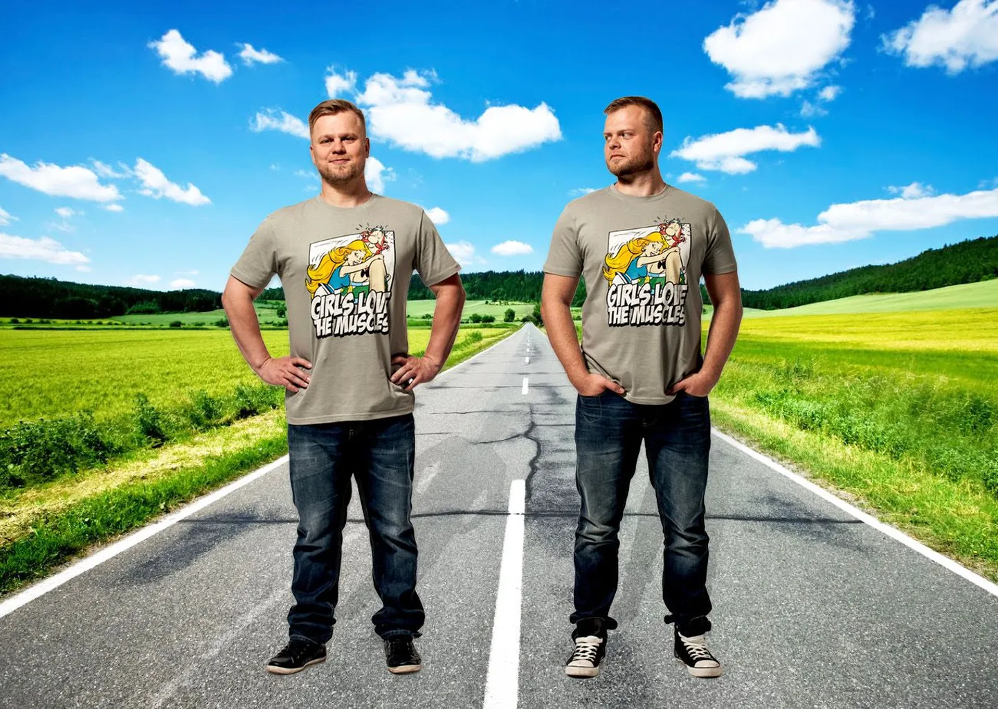 Suvesangarid Indrek Vaheoja ja Kristjan Rabi