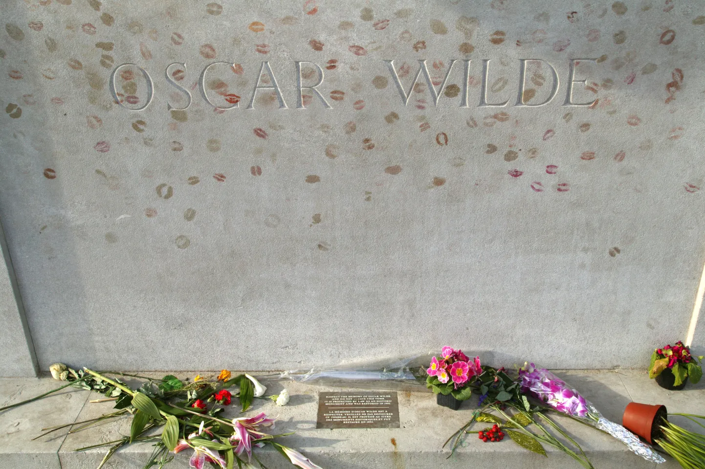 Oscar Wilde haud Pere Lachaise'i kalmistul