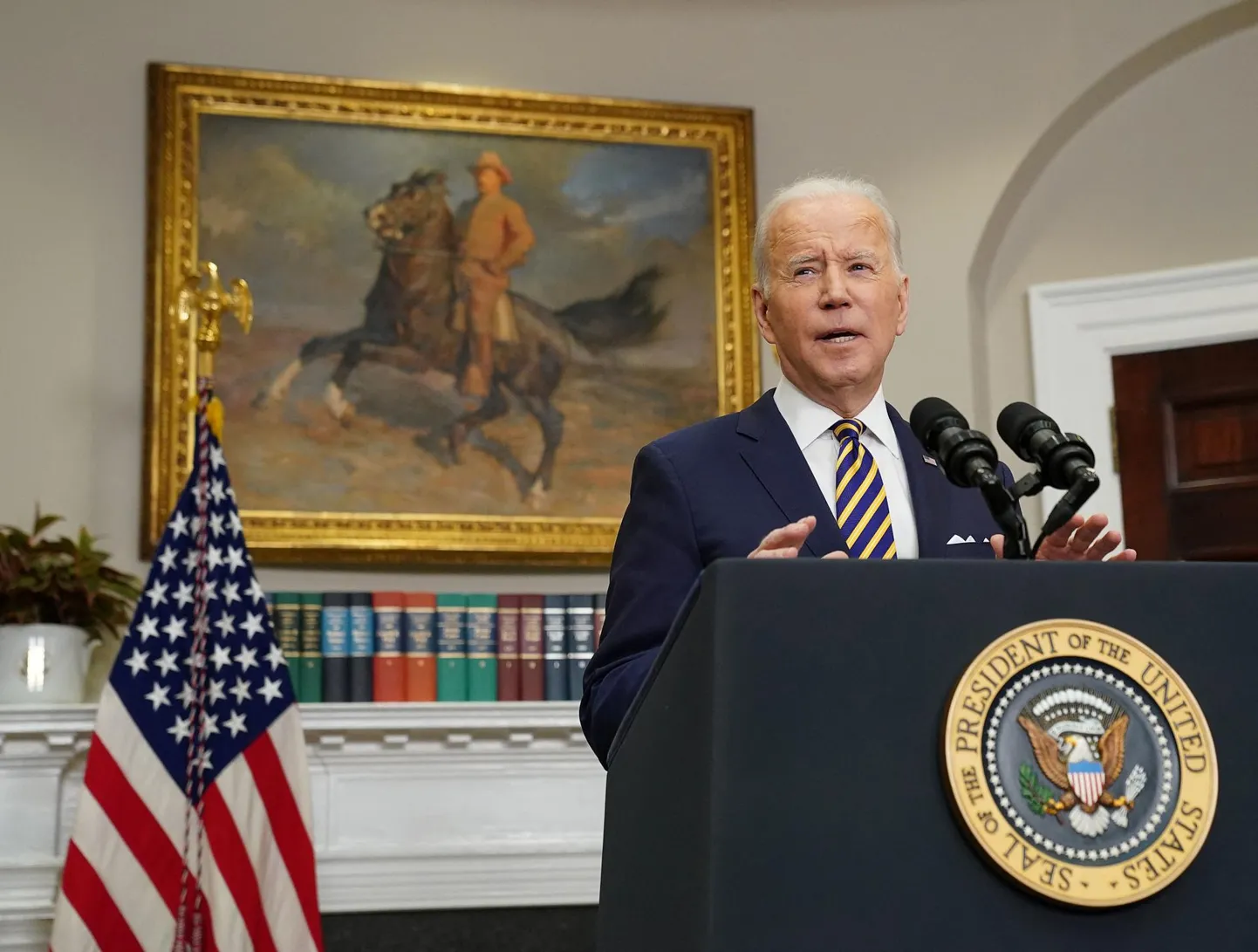 USA sõltub Venemaalt tulevast naftast palju vähem kui Euroopa ja seetõttu võis president Joe Biden selle sisseveo sootuks keelata.