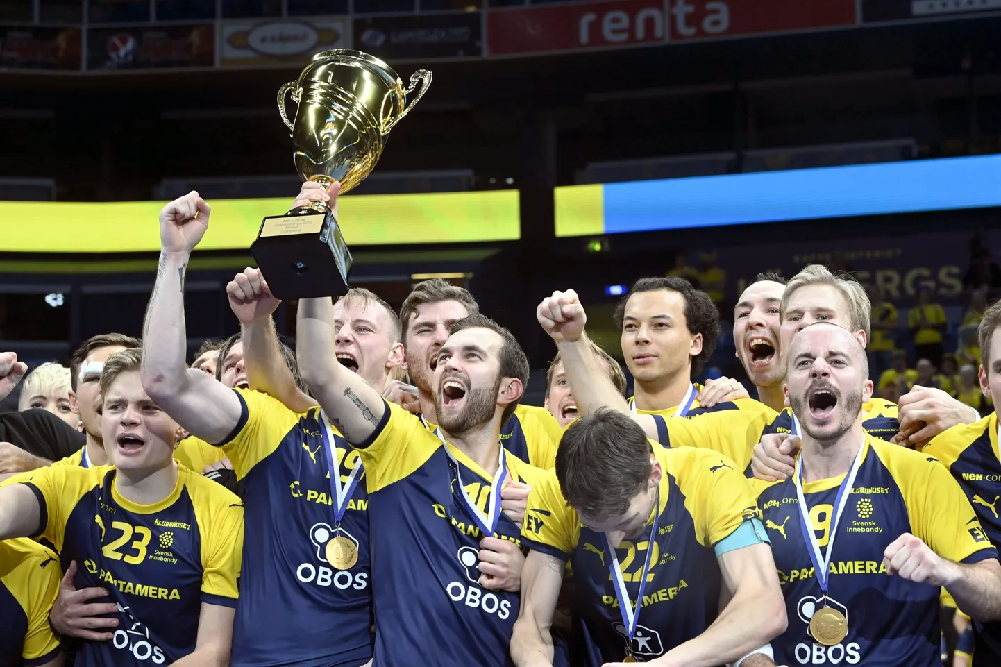 Võidukas Rootsi koondis.
