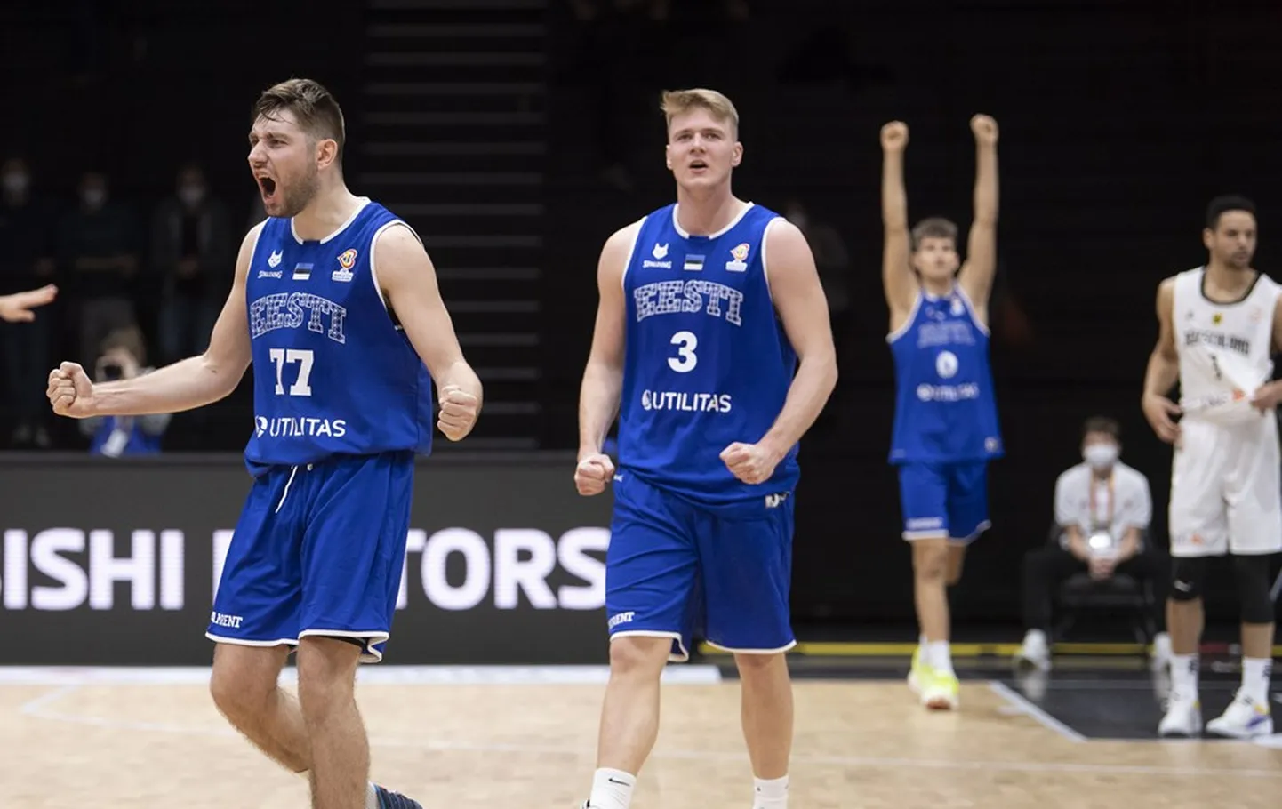 Eesti koondist vedasid täna Kristian Kullamäe ja Kaspar Treier.