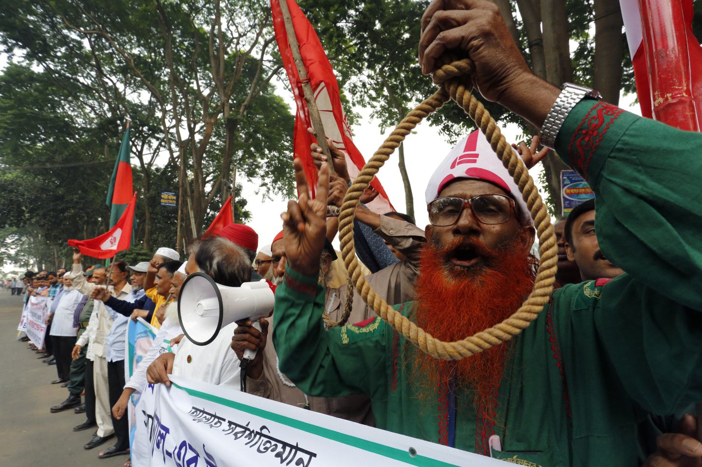 Bangladeshi aktivistid ja endised võitlejad nõudsid mõni päev tagasi opositsioonijuhtide hukkamist.