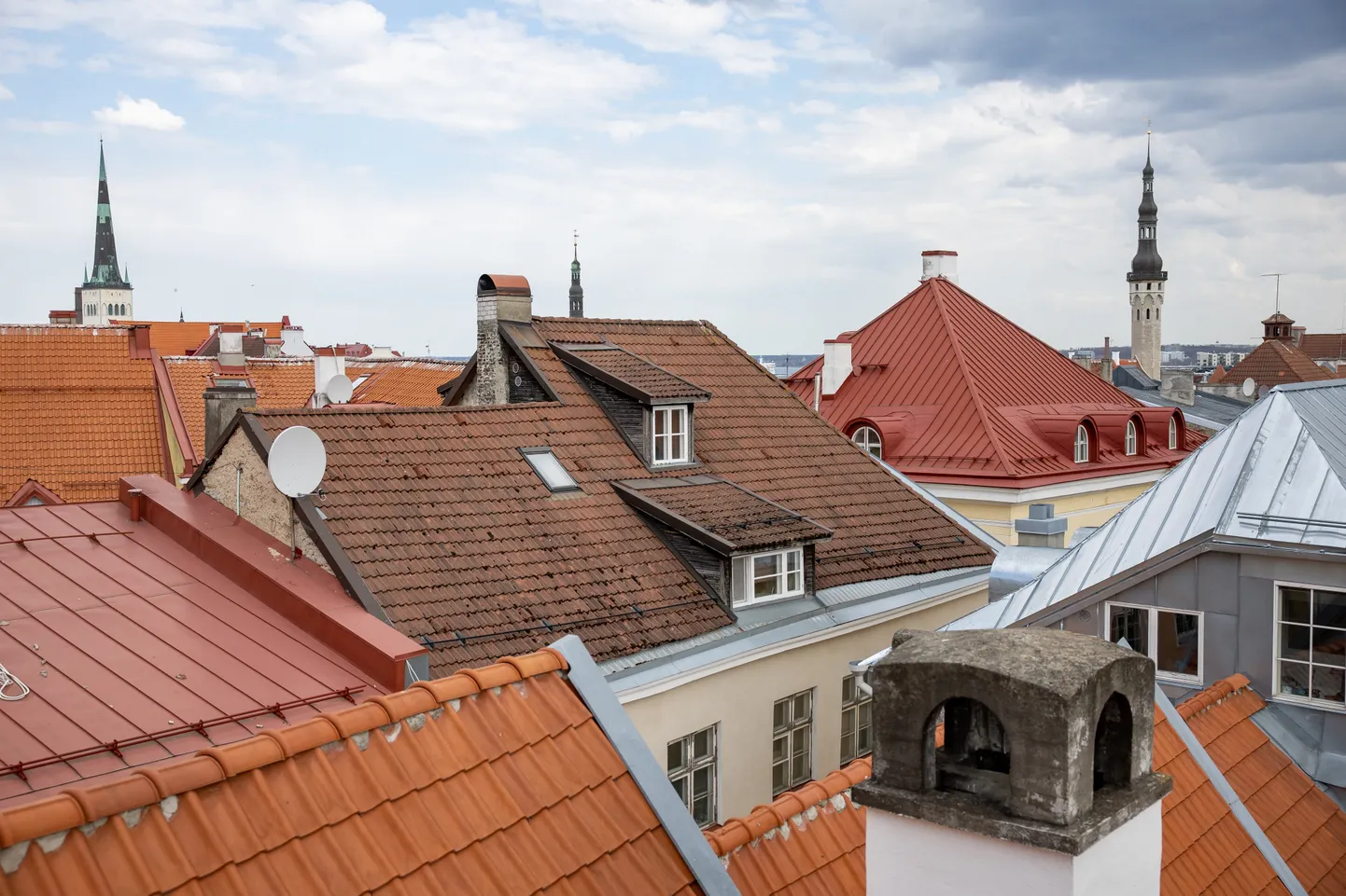 Tallinna vanalinn. Pilt on illustreeriv.