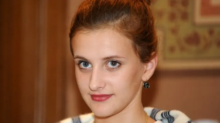 Baletdejotāja, Džuljetas lomas atveidotāja Evelīna Godunova piedalās preses konferencē, kurā informē par Sergeja Prokofjeva baleta "Romeo un Džuljeta" jauniestudējumu Latvijas Nacionālajā operā