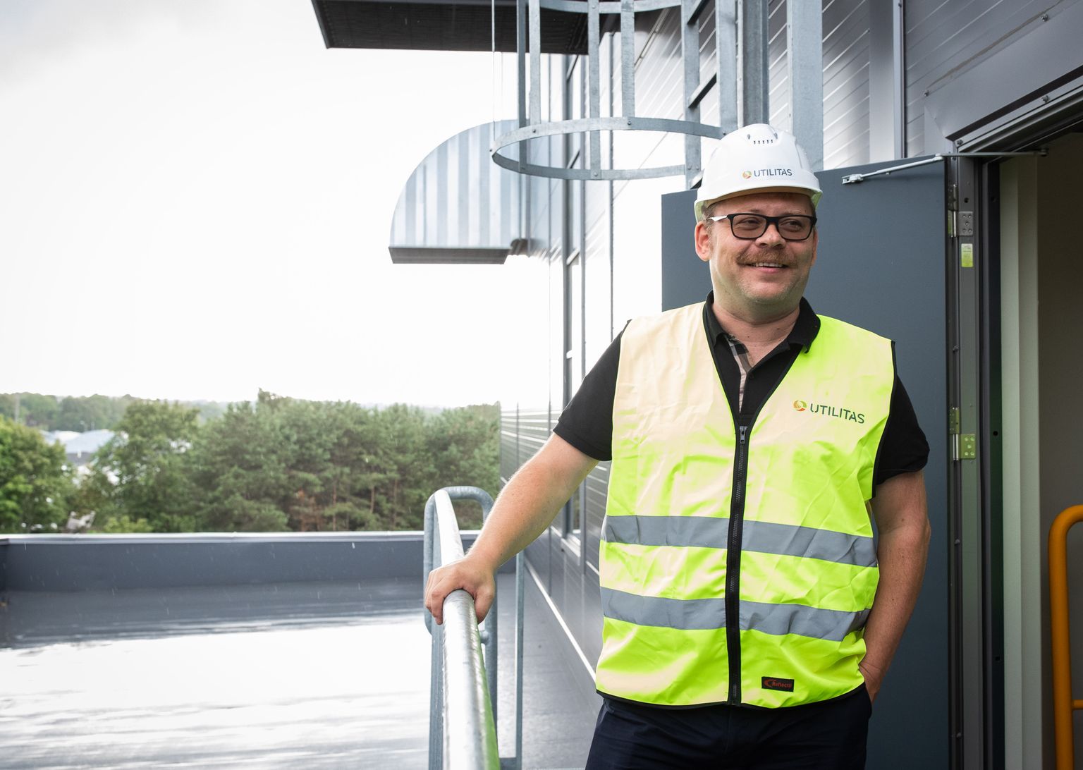 Tallinn. 13AUG19. 
Kristjan Rahu Utilitase Mustamäe katlamajas. 

Utilitas supervisory board chairman Kristjan Rahu in Mustamäe Boiler Plant.
Foto: Erik Prozes, Postimees