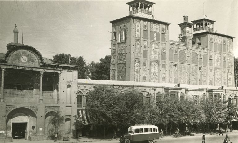 Iraanis Teheranis asuv Golestani palee 1938. aasta fotol.