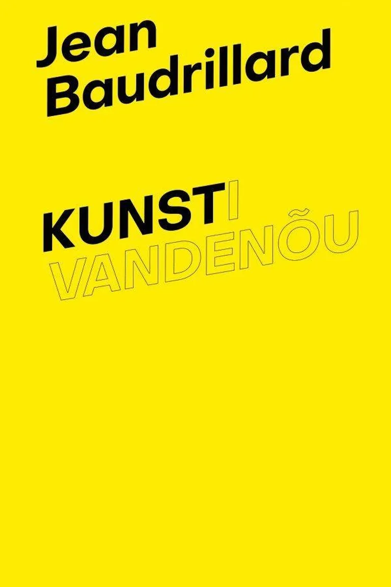Jean Baudrillard, «Kunsti vandenõu».