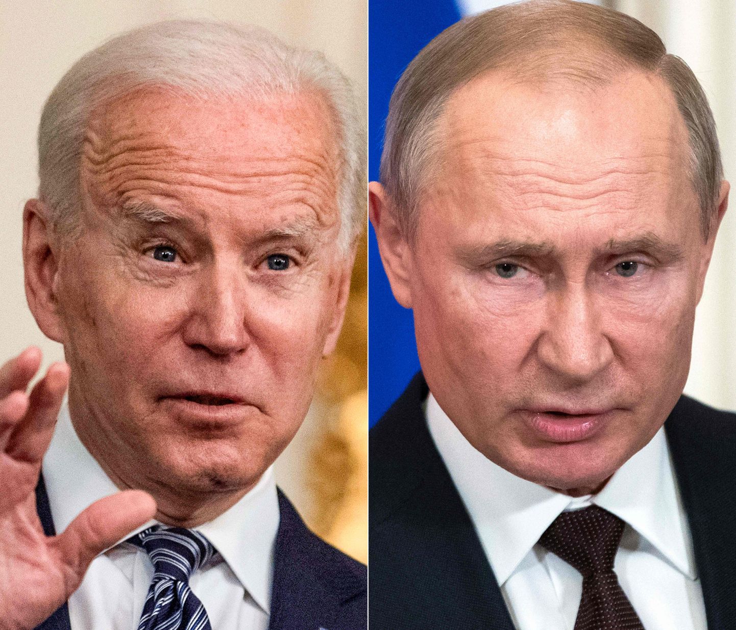 USA president Joe Biden ja Vene riigipea Vladimir Putin.