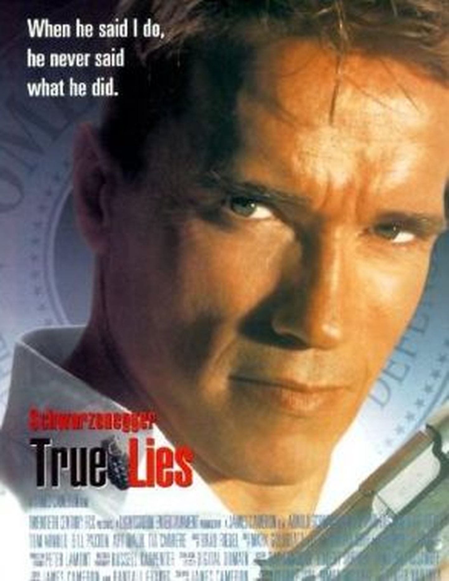 Filmi «True Lies» reklaamplakat