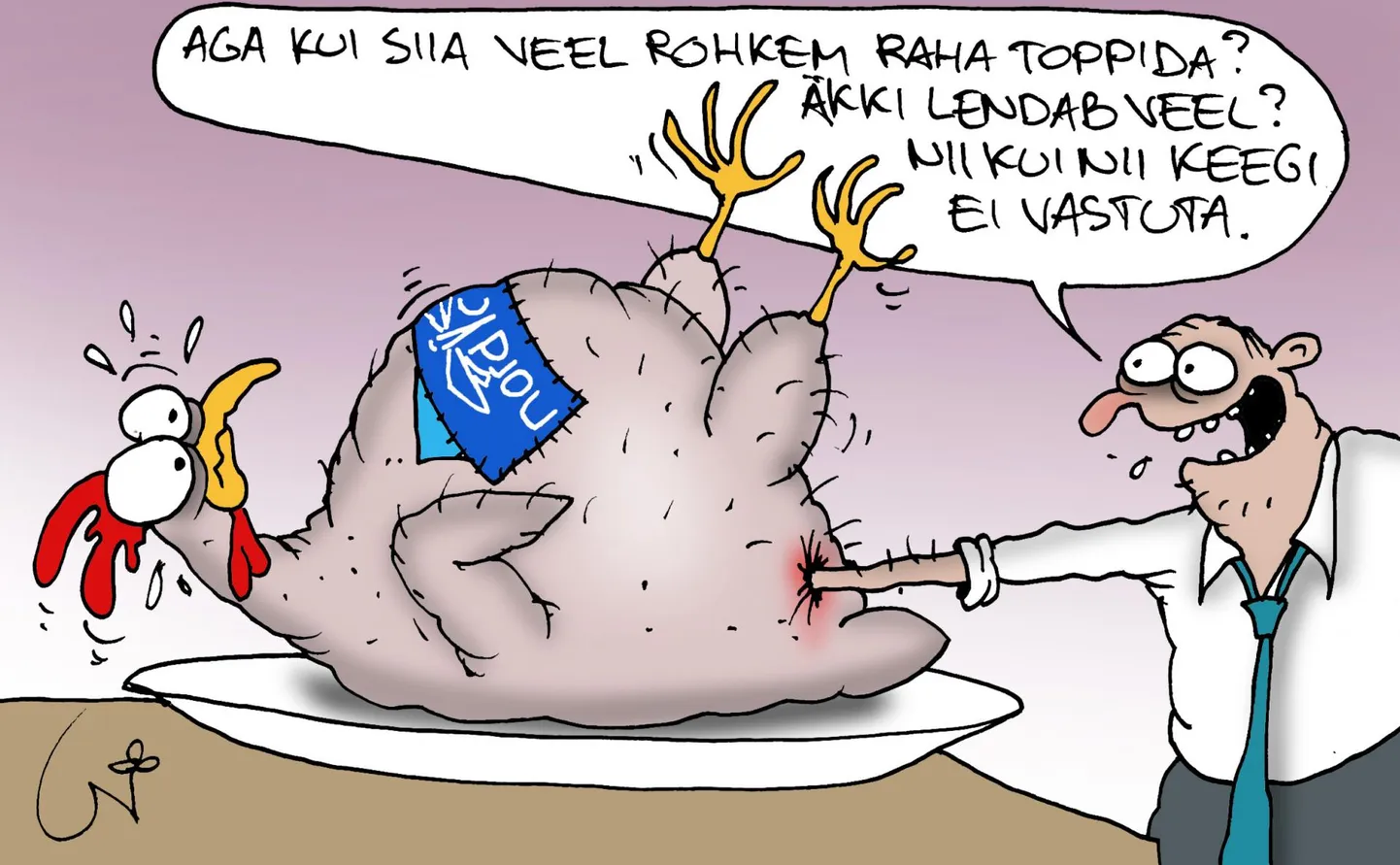 Päeva karikatuur. 10. oktoober 2024