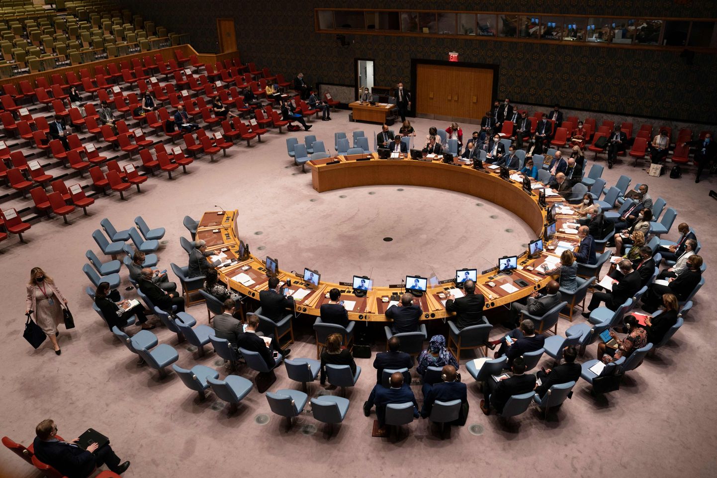 ÜRO Julgeolekunõukogu liikmed istungil. Foto on illustratiivne.