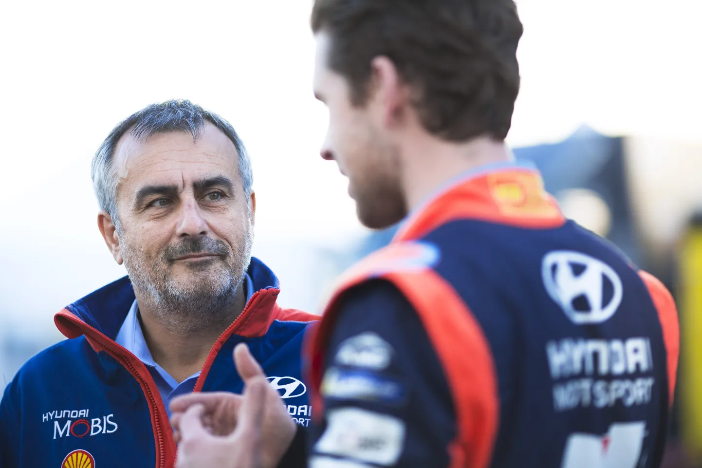 Hyundai rallimeeskonna mänedžer Alain Penasse.