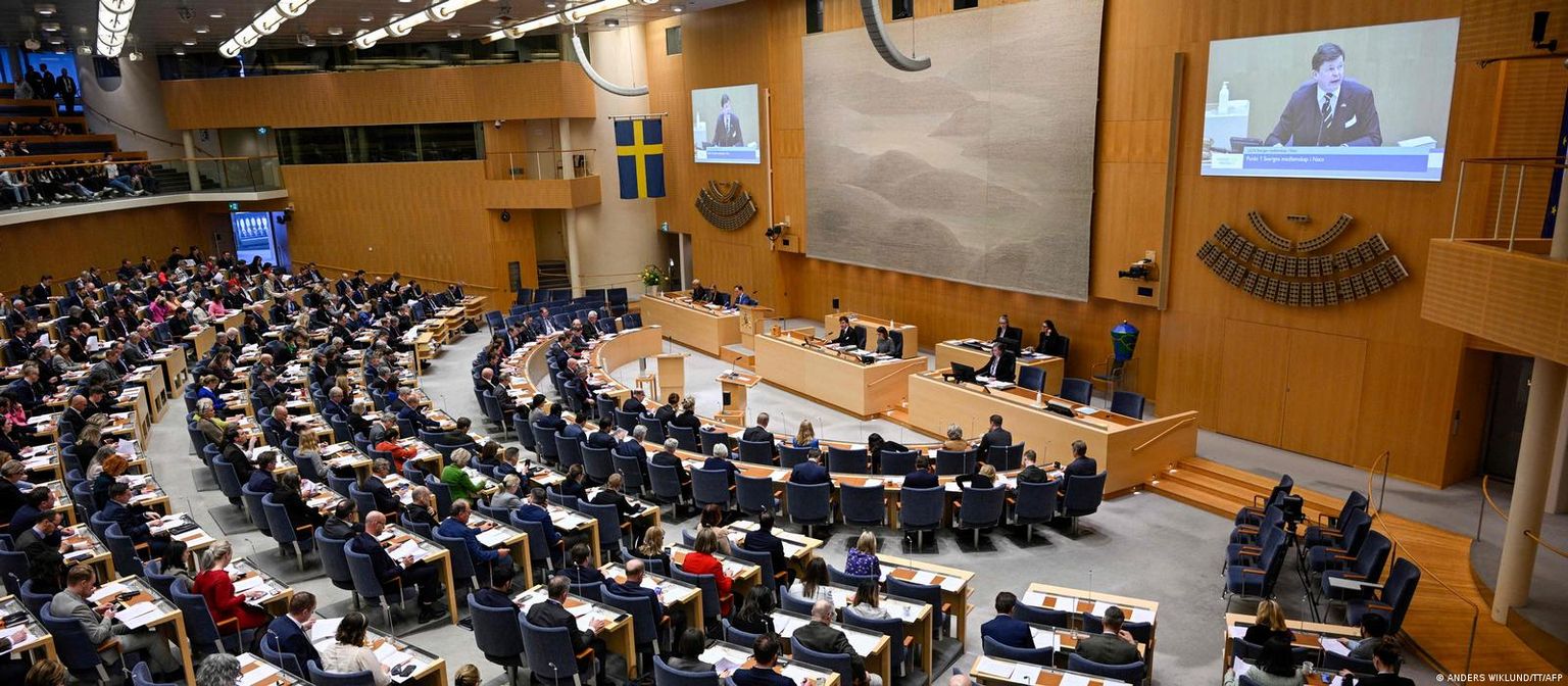 Голосование по вопросу вступления Швеции в НАТО в риксдаге