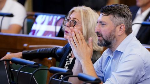 Latvijski poslanci Zelderis in Pleškāne razkrila prejemke za leto 2024