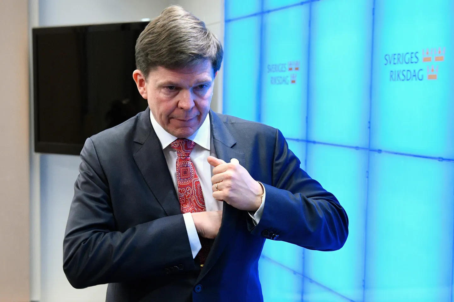 Rootsi parlamendi spiiker Andreas Norlén.