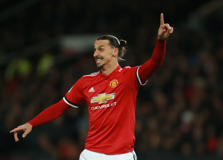 Zlatan Ibrahimovic Manchester Unitedi mängijana 2017