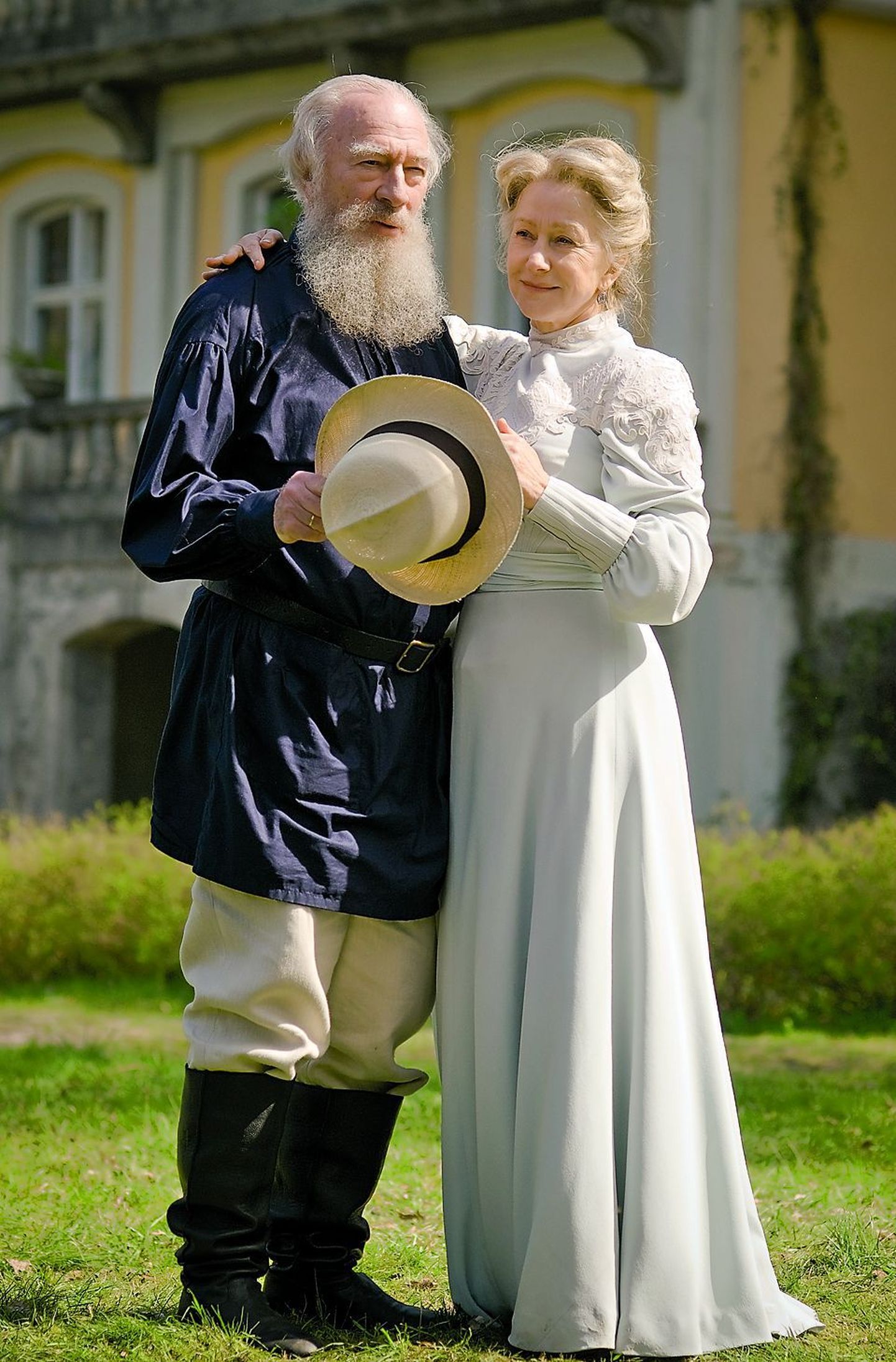Американский Лев Толстой и Хелен Миррен, его жена.