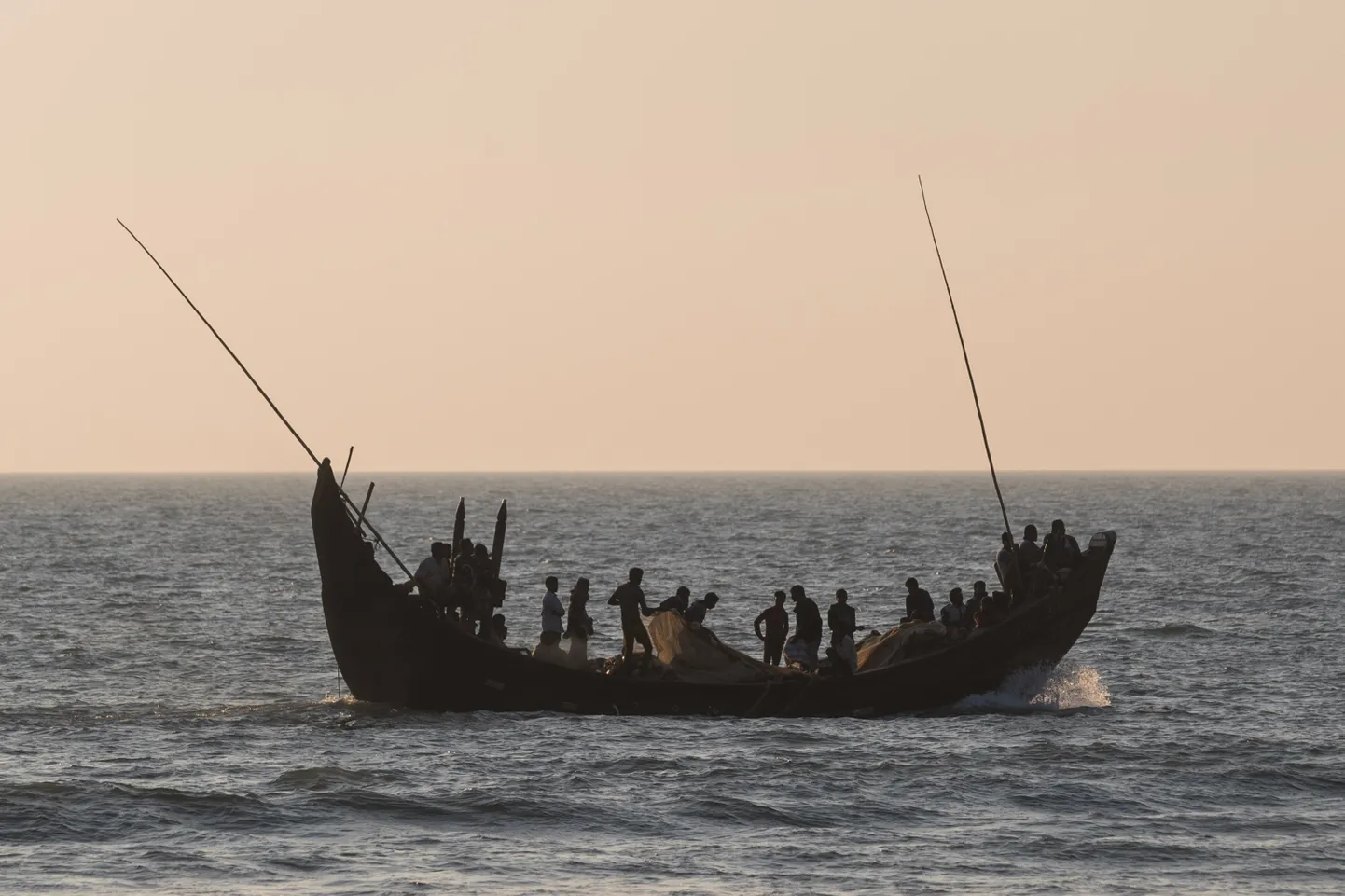Kalapaat Cox's Bazari rannikul