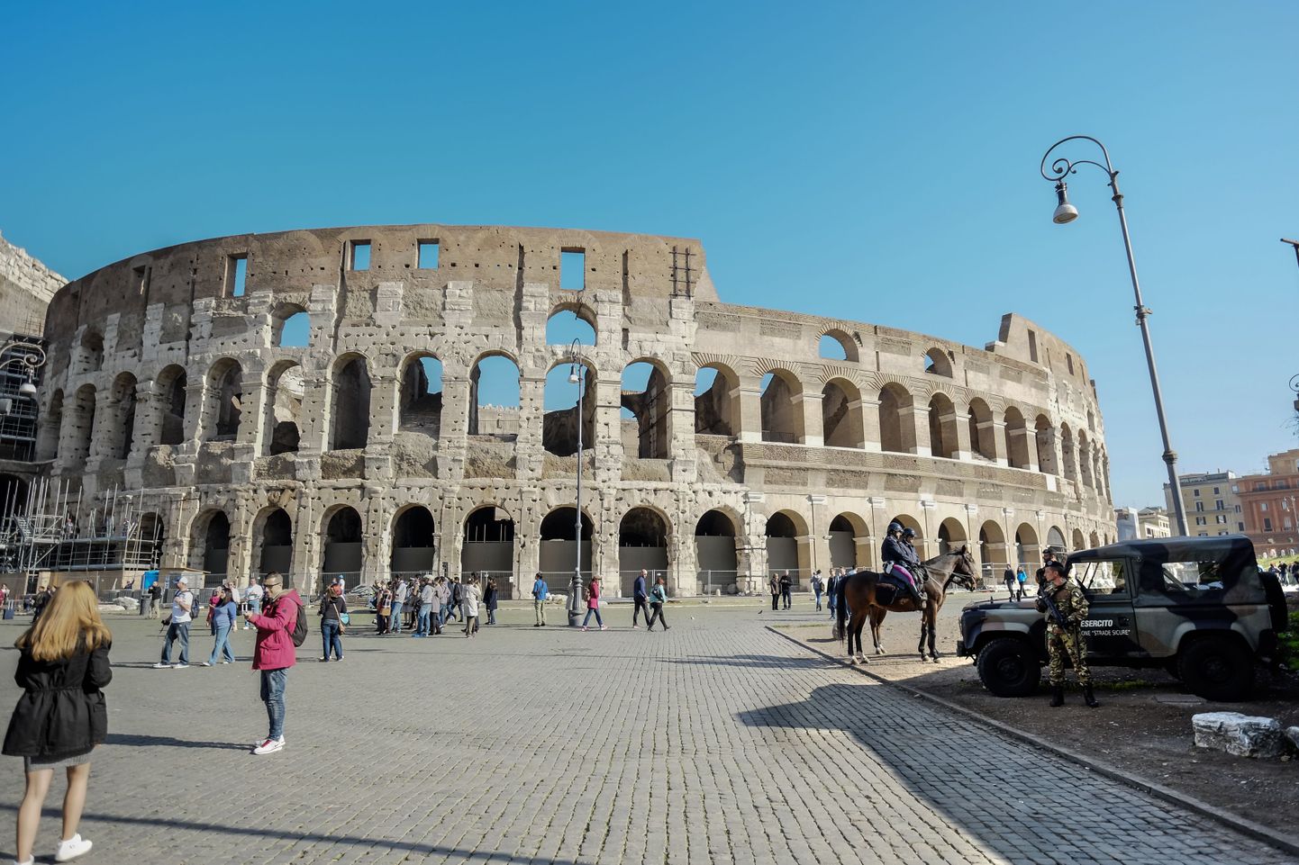 Colosseum on üks Rooma turismimagneteid.