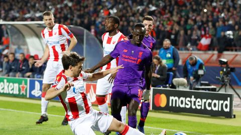 Otseblogi: Liverpool ja Monaco jäid favoriitidena kaotusseisu